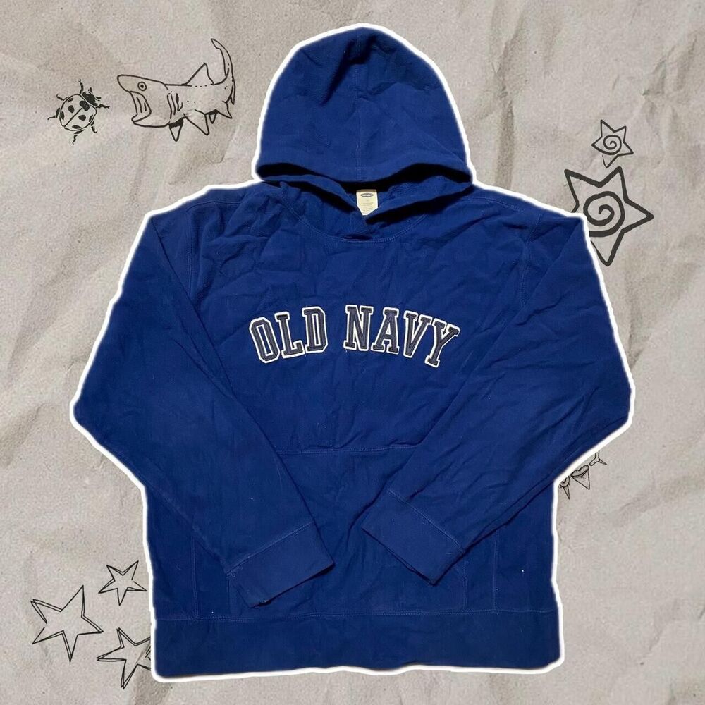 Old Navy Blue Hoodie - Size XL